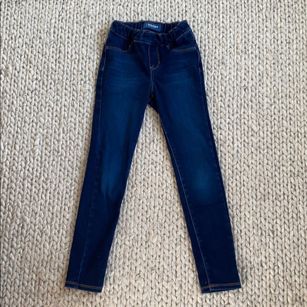 Old navy size 8 ballerina dark denim